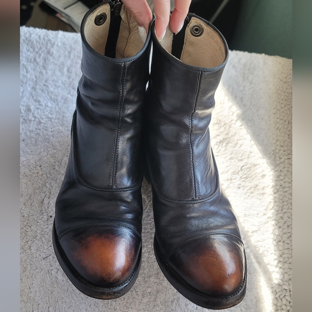 Alberto Fasciani Evita 501 Vintage black ankle boots sz 37